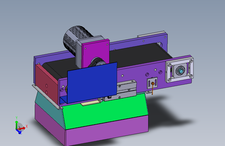 A17_带料斗供料包装类输送带 XT