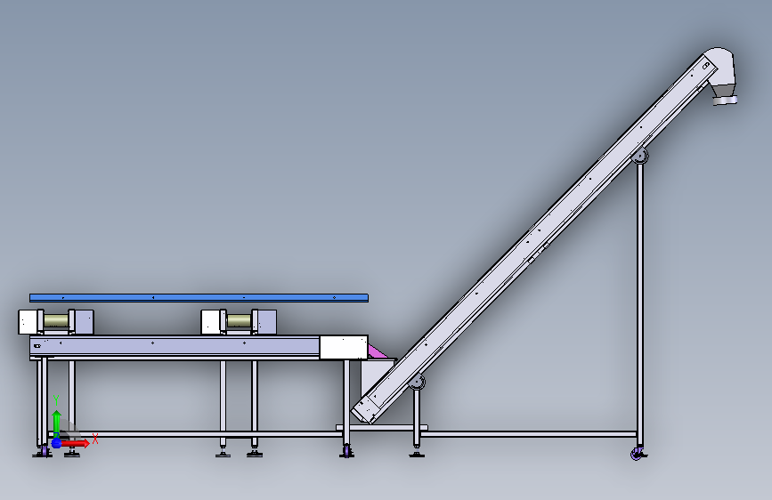 A11_四边封进料皮带线 XT
