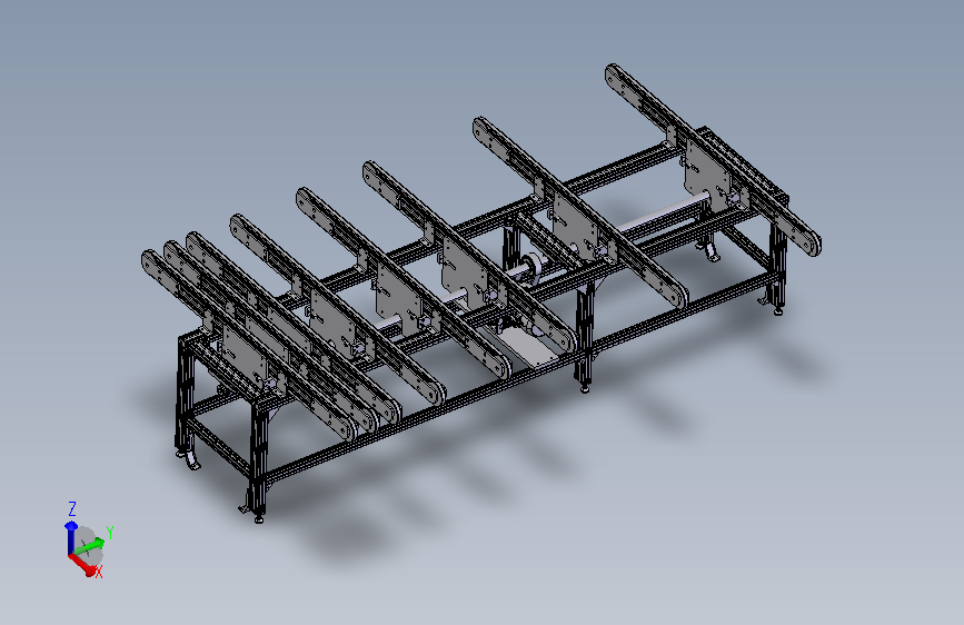 C8_可调节间距的皮带传输系统设计 XT