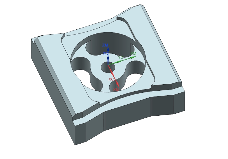 基于ug典型零件的数控铣加工工艺及编程仿真含三维及CAD图