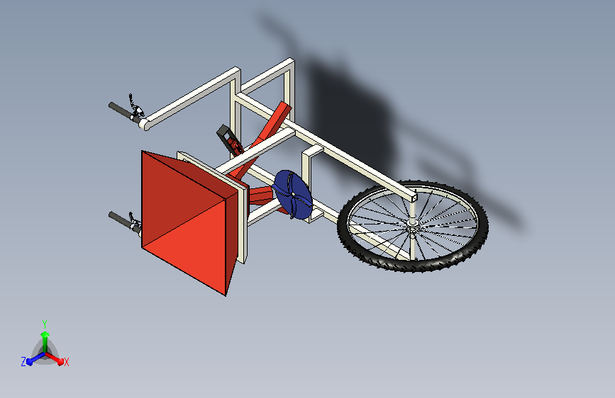 播种机 3d机械模型图纸 STEP