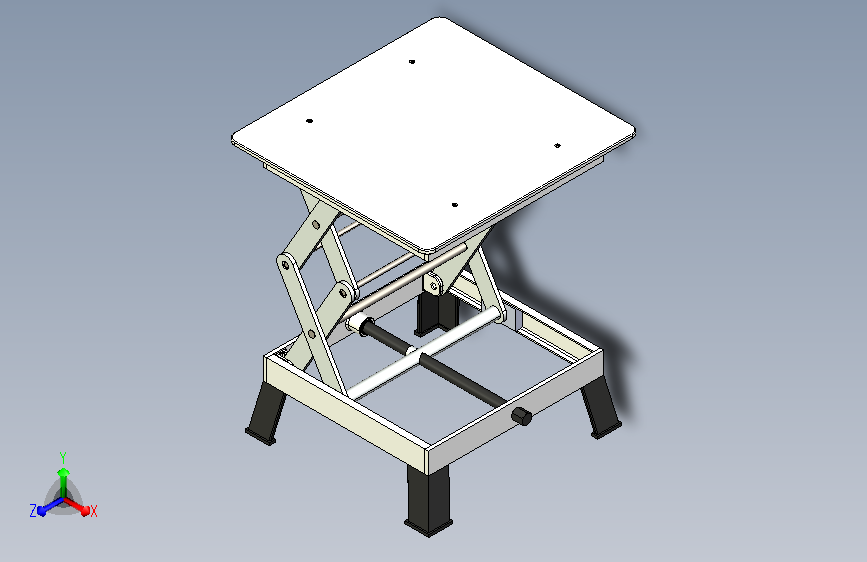 剪式升降机   step