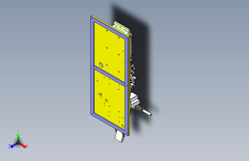 电池标签涂装设备设计