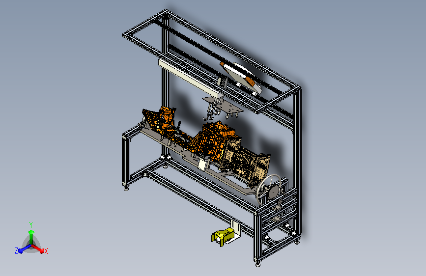 电动车组装工装夹具