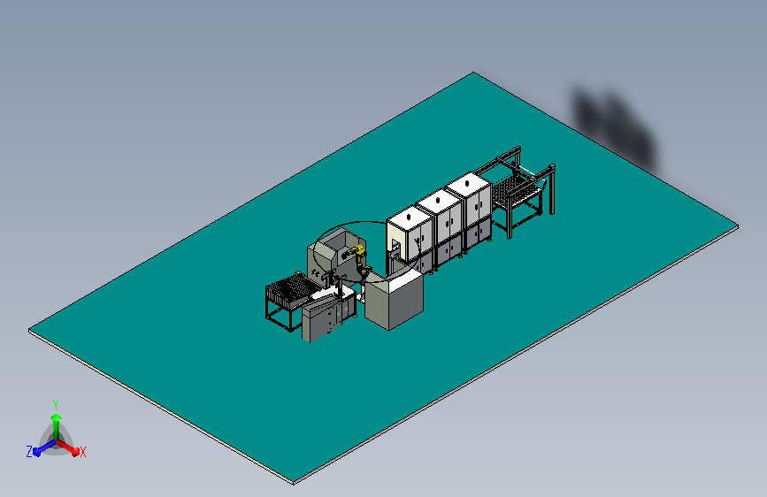 电机转子生产线