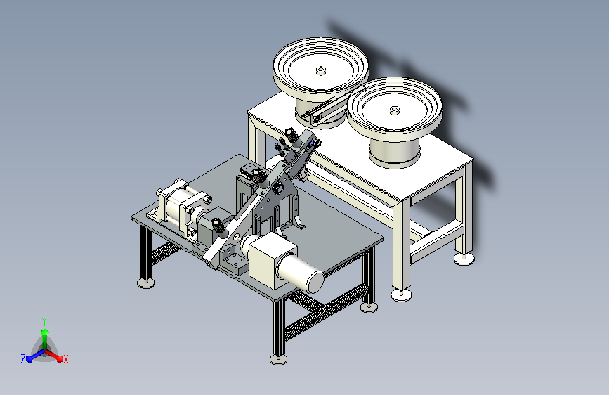 电梯导向接头铆压机总装
