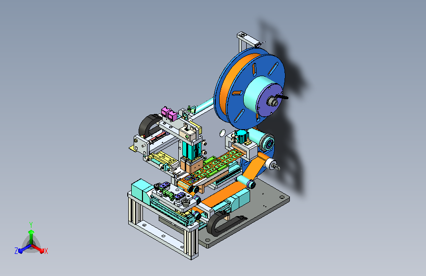 电子薄片自动覆膜设备设计