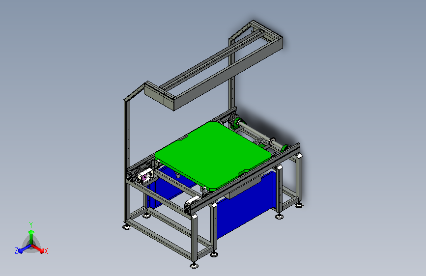 顶升旋转工作桌