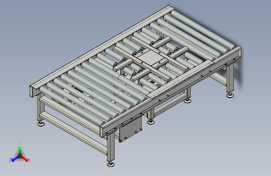 顶升旋转滚筒线