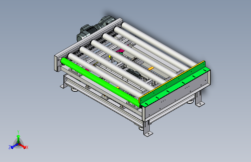 顶升移行滚动线