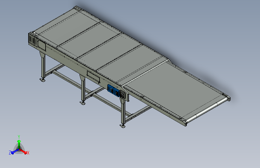 二节伸缩机（齿轮齿条）