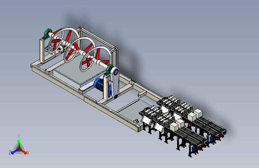 钢板自动裁切折弯成型设备设计