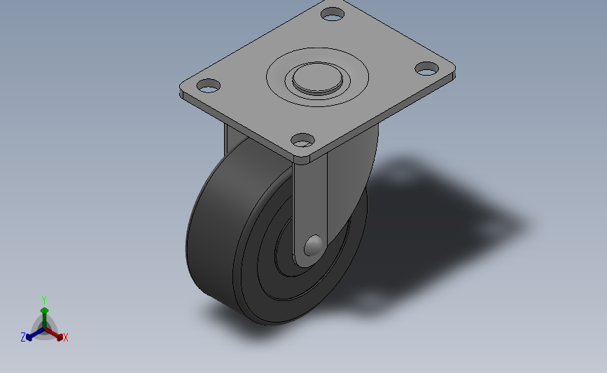 Z07-01-040-375B轻型轮[Z07-01-050-375B]脚轮