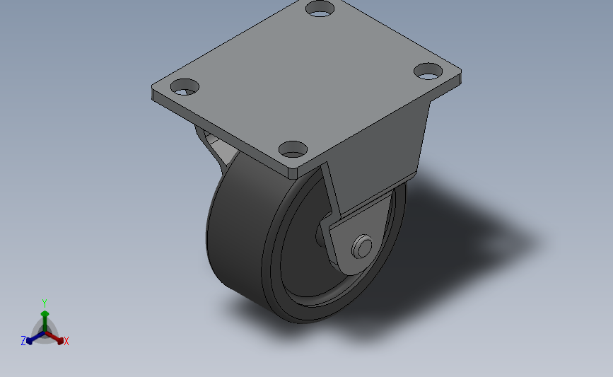 Z07-02-040-375B轻型轮[Z07-02-032-375B]脚轮