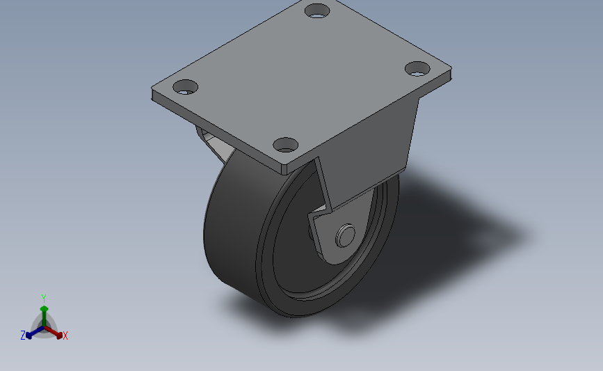 Z07-02-040-375B轻型轮[Z07-02-050-375B]脚轮