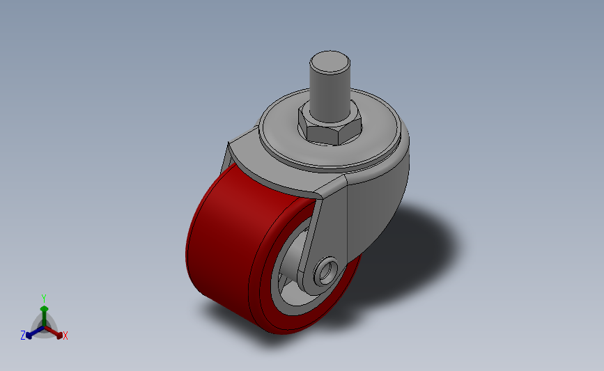 Z07-03-050-605R轻型轮[Z07-03-040-605R]脚轮
