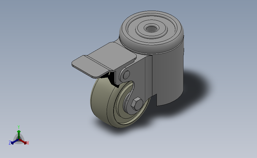 Z08-07B-050-102W中轻型轮[Z08-07B-063-102W]脚轮