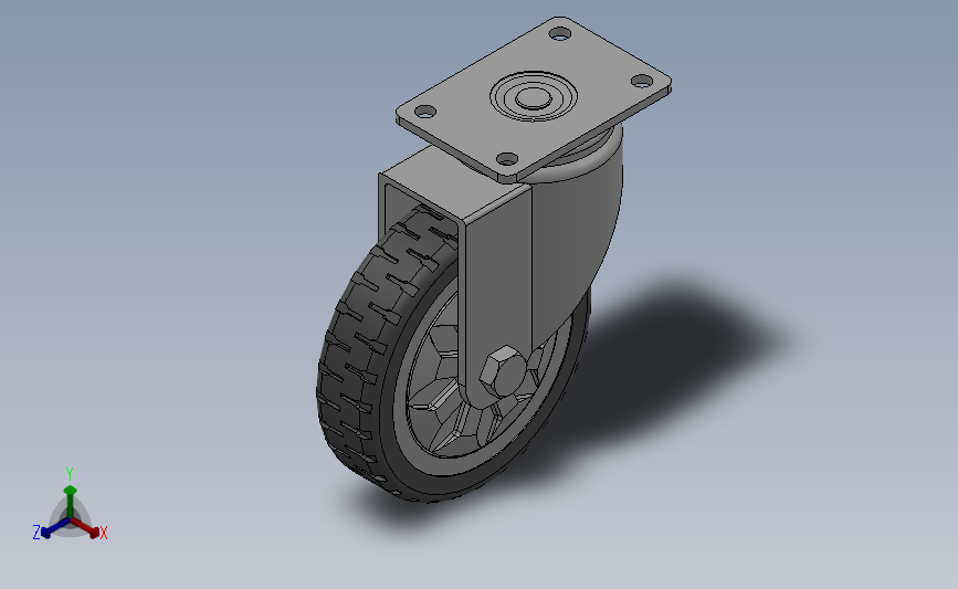 Z11-01-100-421G中型轮[Z11-01-125-421G]脚轮
