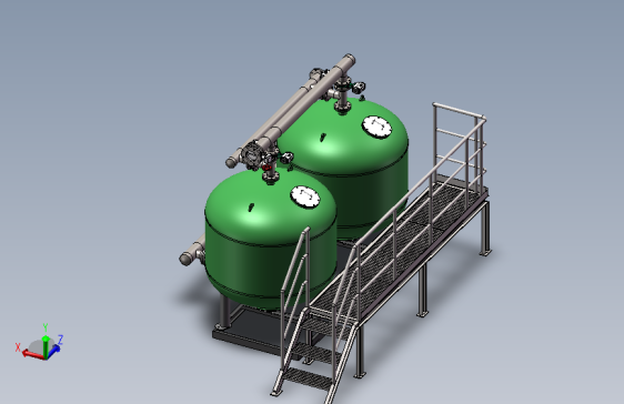 浅层砂滤D1700-2含平台