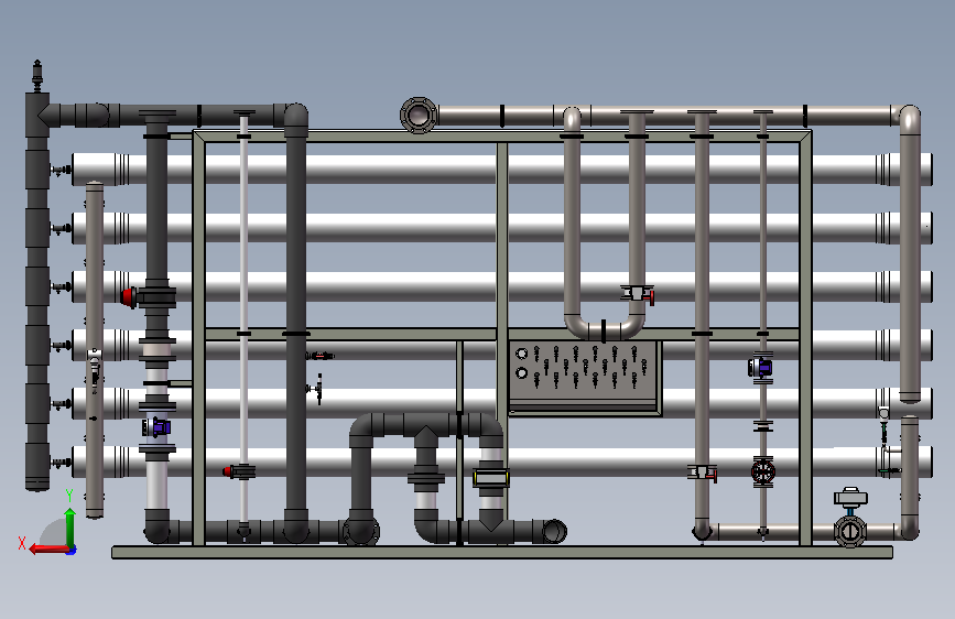 二级RO装置（2套同撬）