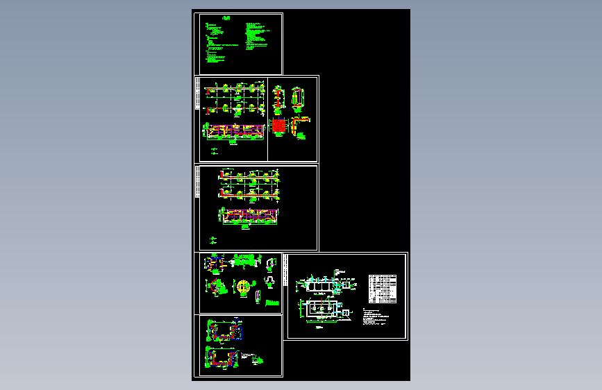 300m3矩形蓄水池结构施工图=970145=30