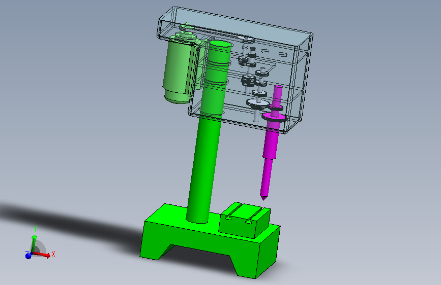 Z512B台式小钻床设计