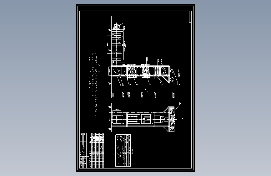 L型6000m3h废气焚烧处理装置设计