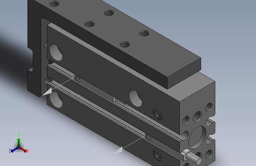 MXH小型气动滑台系列气缸（SMC）=1016790=30
