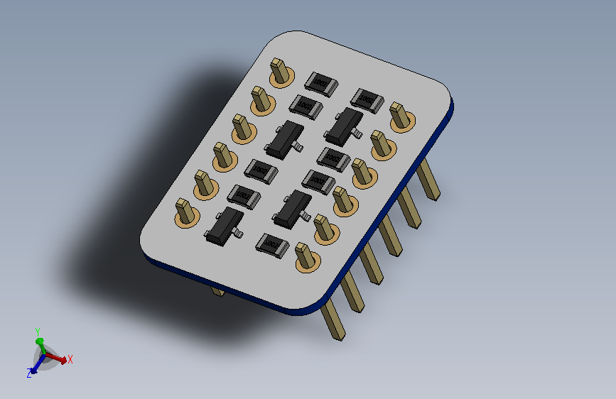 A0006552-Adafruit BSS138 双向逻辑电平转换器