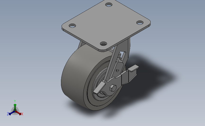 Z13-01A-150-102W重型轮[Z13-01A-100-102W]脚轮