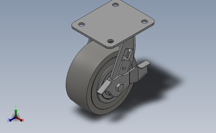 Z13-01A-150-102W重型轮[Z13-01A-125-102W]脚轮