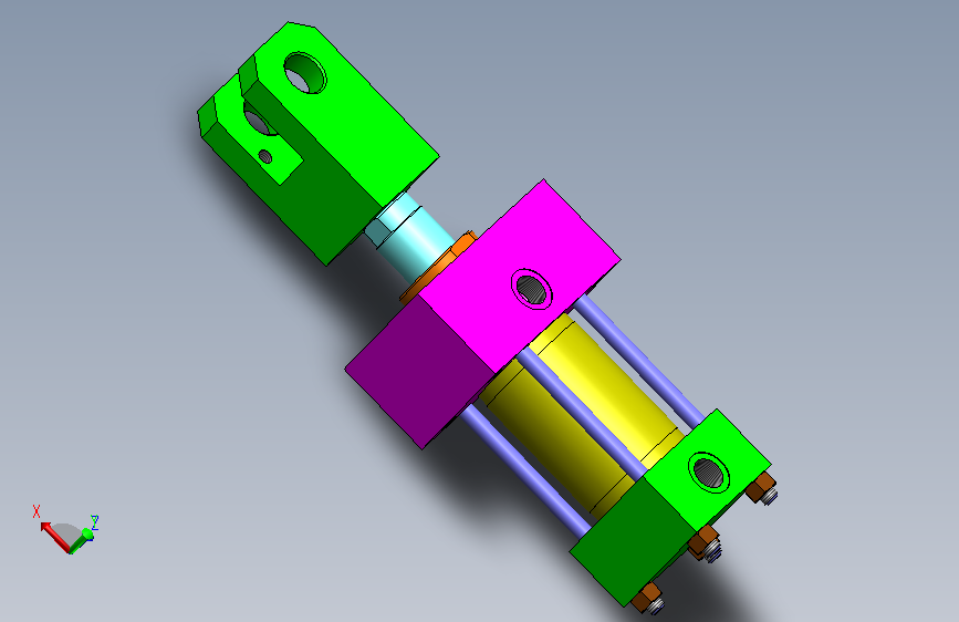 A0006649-转向杆式液压缸尺寸