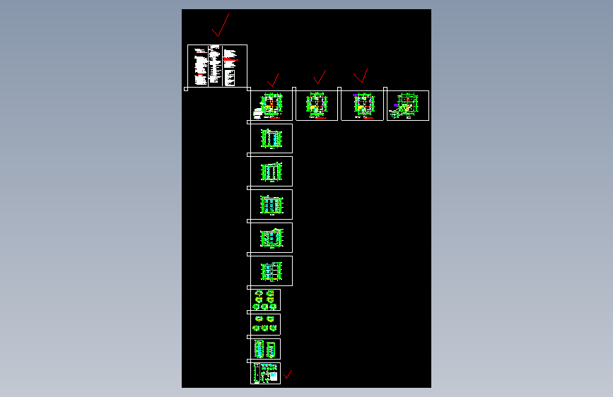 某工厂内甲类车间建筑施工图纸=1848389=100