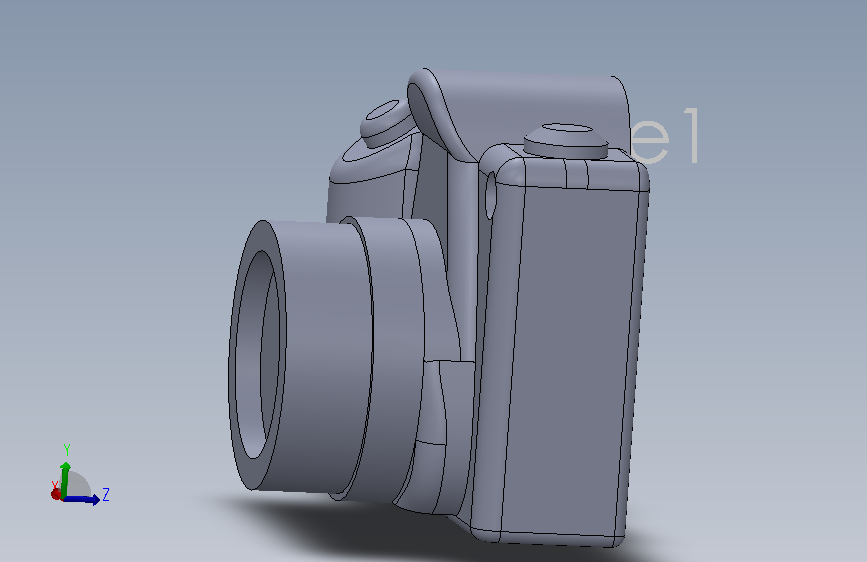 数码单反相机钥匙扣