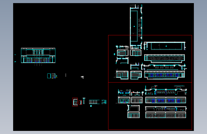 B1F E01-E11 健身泳池施工图