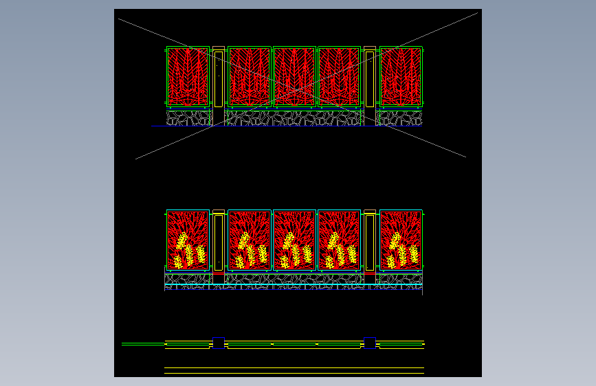 围墙栏杆 (56)施工图