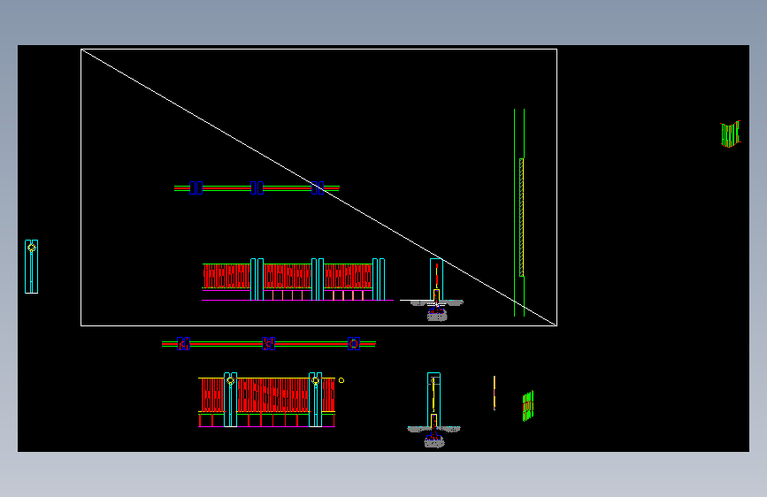 围墙栏杆 (74)施工图