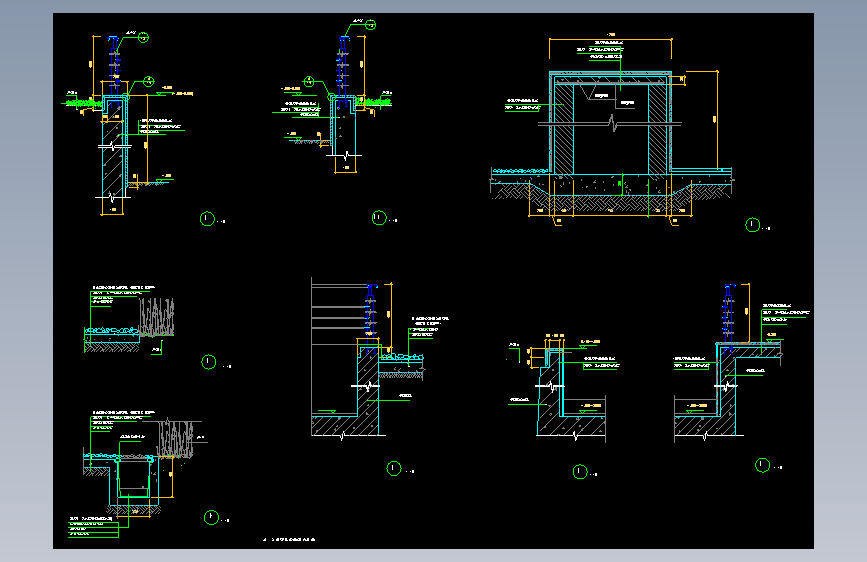 围墙栏杆 (82)施工图