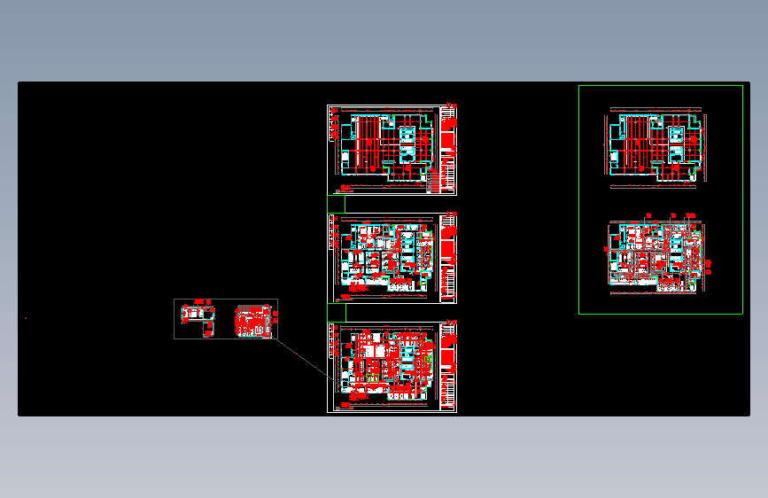 【3】过道公共区域立面图（陶会会）