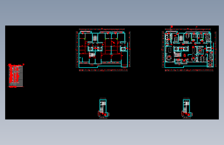 【5】合一茶立面图