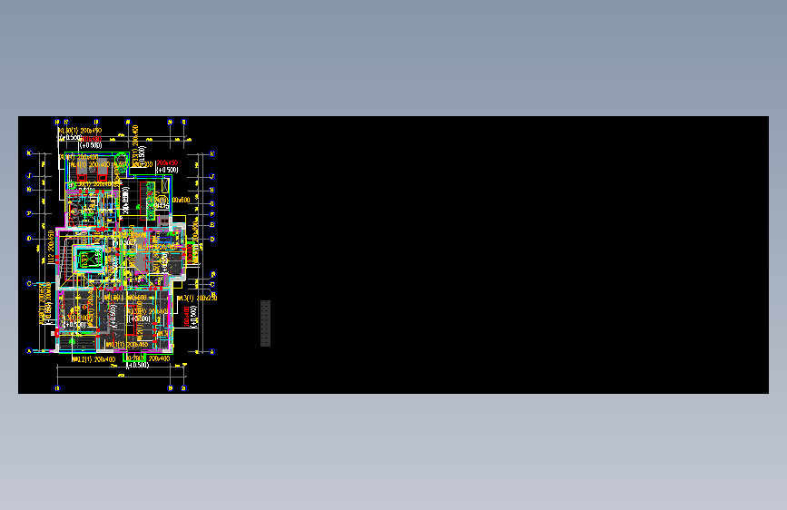 00三层平面图施工图