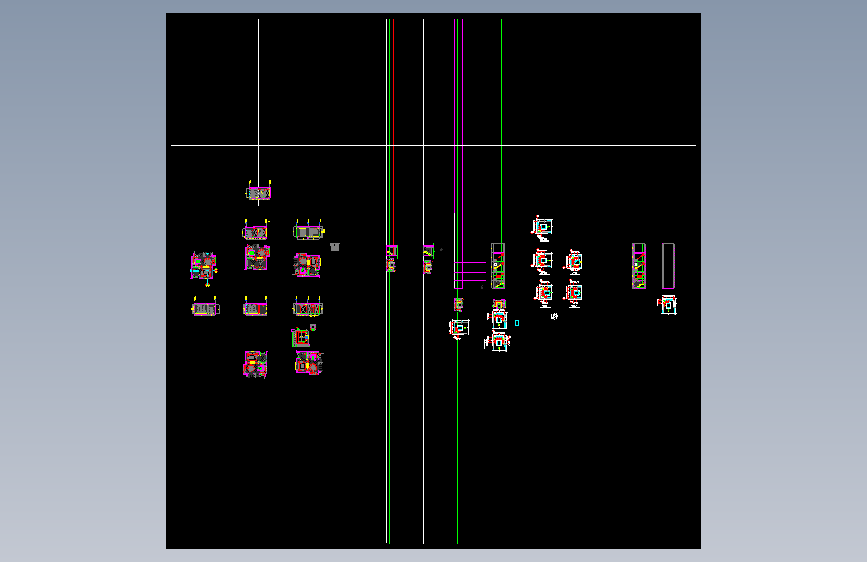 01客餐厅立面施工图