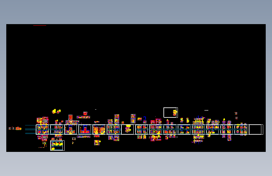 1F-E02~E03一层走廊、过厅立面图R5