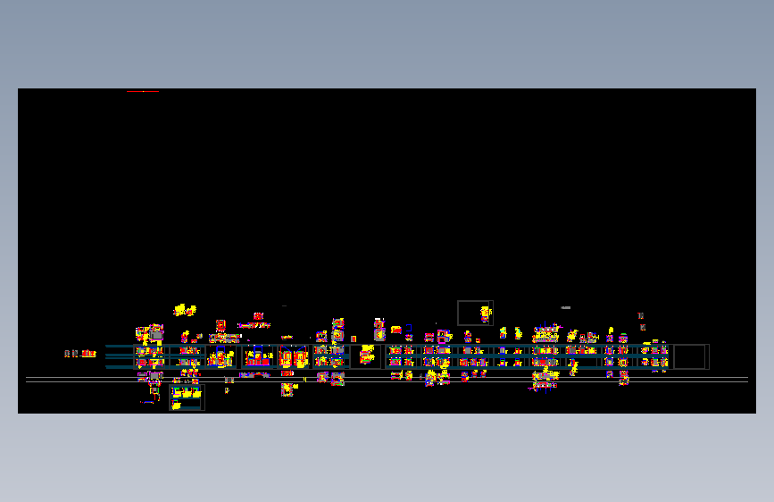1F-E04~E06一层客厅、偏厅立面图R11