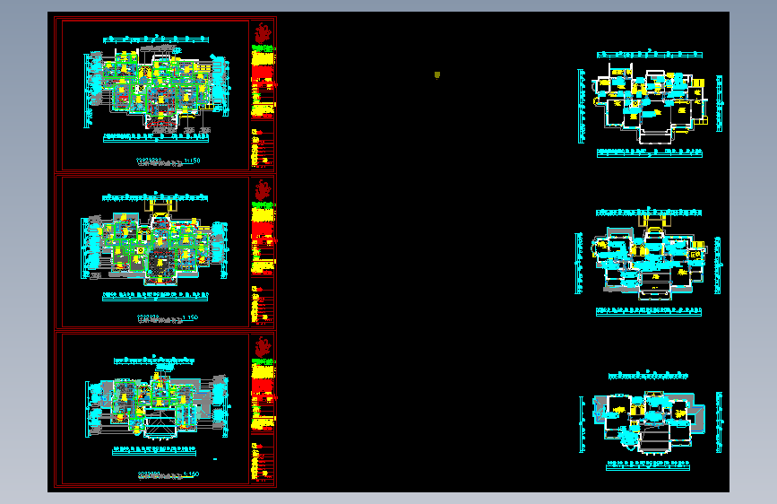 02-奥伦达小酒庄一二三层平面