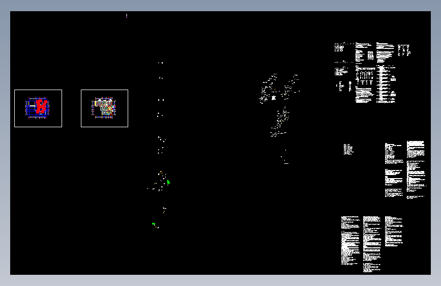 2F平面图 系统图施工图
