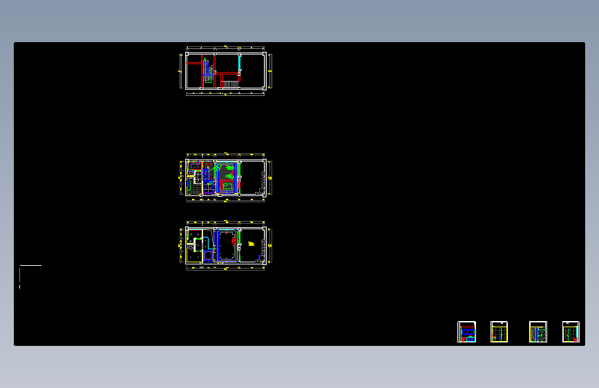 03 地下一层平面施工图