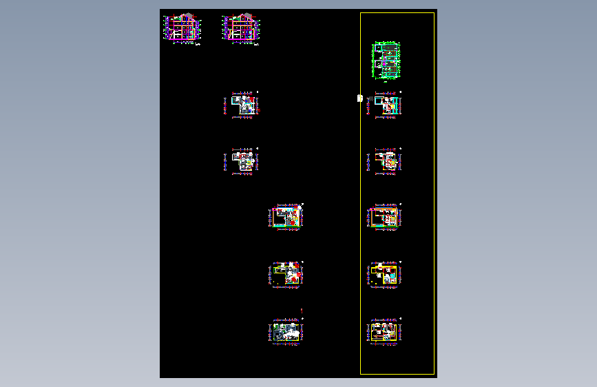 3.11鲁能优山美地D区样板40#北合院施工图