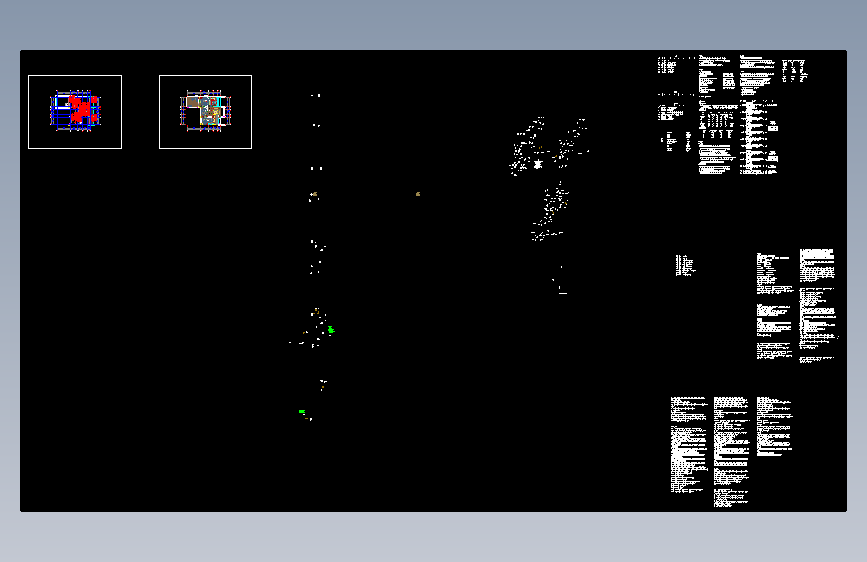 3F平面图 系统图施工图