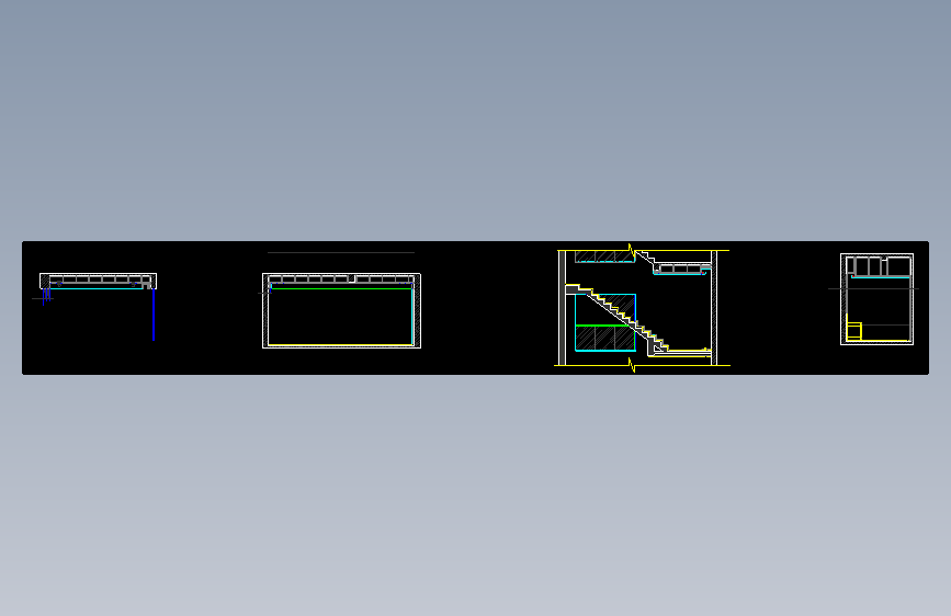 05 地下一层天花剖面图